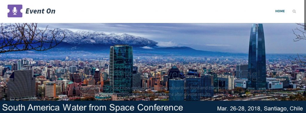 Invitación a la "South America Water from Space Conference" Congerencia 1024x379